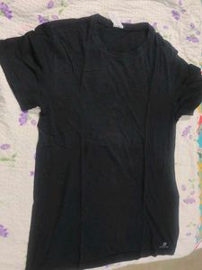 Black Half Tshirt