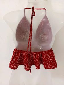Floral Halter Top