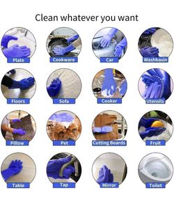 Free - Silicone Scrub Gloves