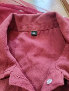 combo of Maroon Floral Dress with matching jacket