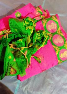 Saree With Designer Blouse