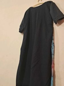 Stylish Blue Printed Kurta