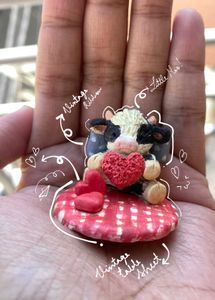Handmade Clay Moo