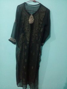 Chikankari  Kurti And Sarara   Very  Beautiful
