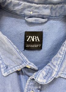 ZARA Blue Denim Shirt