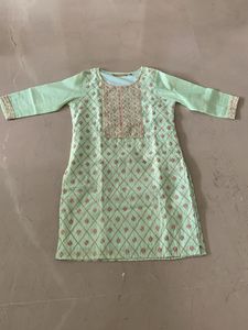 Pastel  Green  Kurta