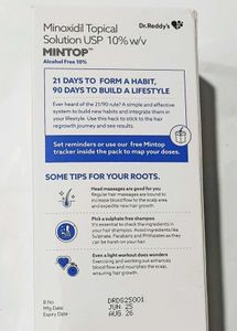 Mintop Hair Regrowth Formula 10%