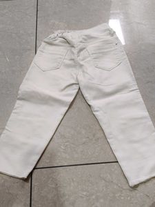 White Distressed Jeans