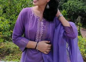 Lavender Kurta Set🪻