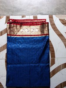 neavy blue saree