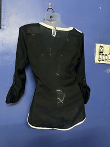 Black See Throughout Top