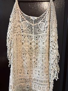 Crochet Fringe Tank Top