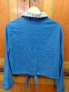 Korea Seoul Denim Dress &amp; Top Set
