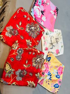 Floral Cushion Covers (Set of 5)