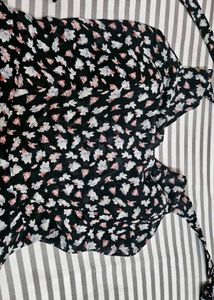 Floral Print Mini Dress