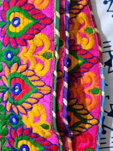Lace For Saree, Lehenga 💚💛💙❤️