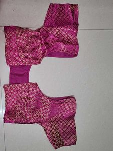 Pink Banaras Blouse