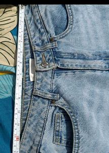 H&amp;M Blue Wide Leg Jeans