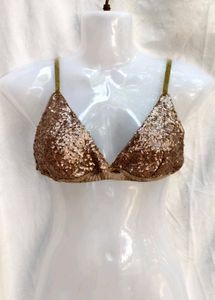 392610. Sequin Bralette Top