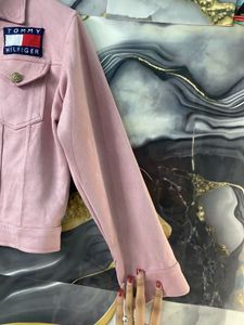 Tommy Hilfiger Pink Suede Jacket