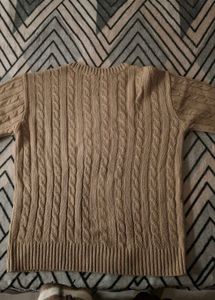 Brown vintage pullover