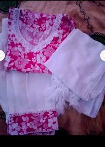 Floral Print Kurta Set