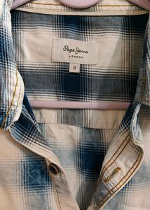 Pepe Jeans Plaid Short Sleeve Shirt