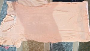 Peach Kurta Set &amp; Dupatta