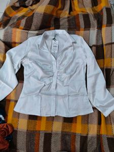 White Button-Up Shirt