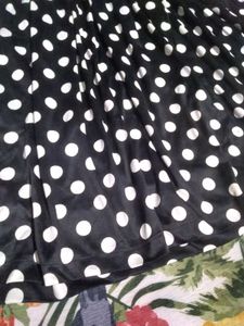 Polka Dot Midi Skirt