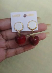 Cherry Drop Earrings