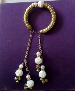 Gold & Pearl Bridal Kaleera