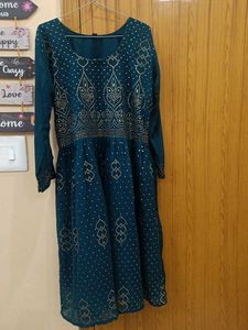 Anarkali Dress With Plazo And Dupatta