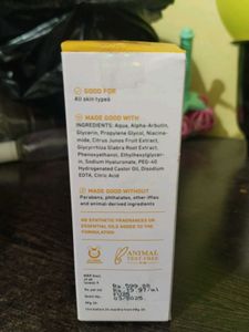 Plum 2% Alpha Arbutin And Hyaluronic Acid Face Ser