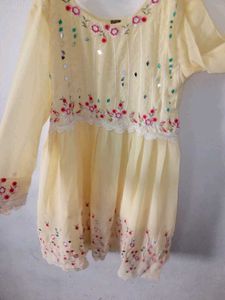 Embroidered Sharara Set