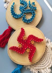 Pooja Room Decor String Art
