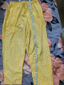 Yellow Kurta + Pocket Pant Plazo