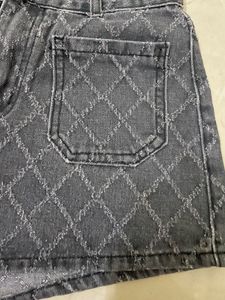 Charcoal Denim Shorts 🔥