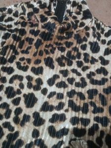 Leopard Print Crop Top