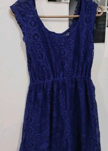 sale❤️‍🔥 Coquette Laced ✨Royal Blue mini Dress