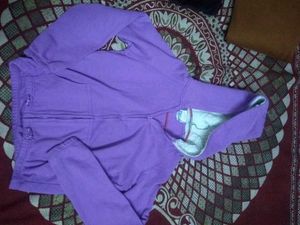 Purple Zip-Up Hoodie