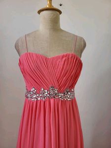 Elegant Pink embellished Gown