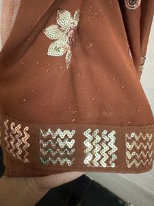 Double Colour Saree