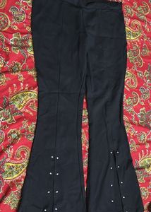 Black Flare Pants