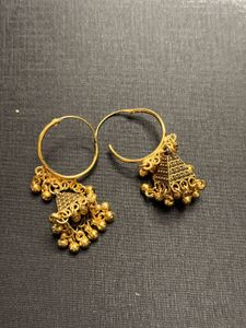 Combo of Oxidised &amp; Jhumka Earrings