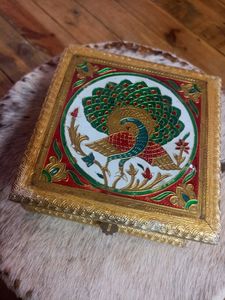 Peacock 🦚 Design Jewellery Box