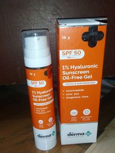 Dermaco 1% Hyaluronic Sunscreen Oil Free Gel