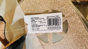 Women Black Heels with Ankle-loop