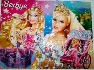 Chota Bheem &amp; Barbie Princess Puzzle Set 🧩