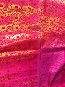Pink Double Shade Saree